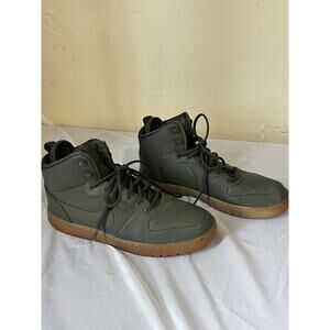 Nike AA0547-300 Court Borough Mid Winter Mens 10 Green/Gum Athletic Shoes